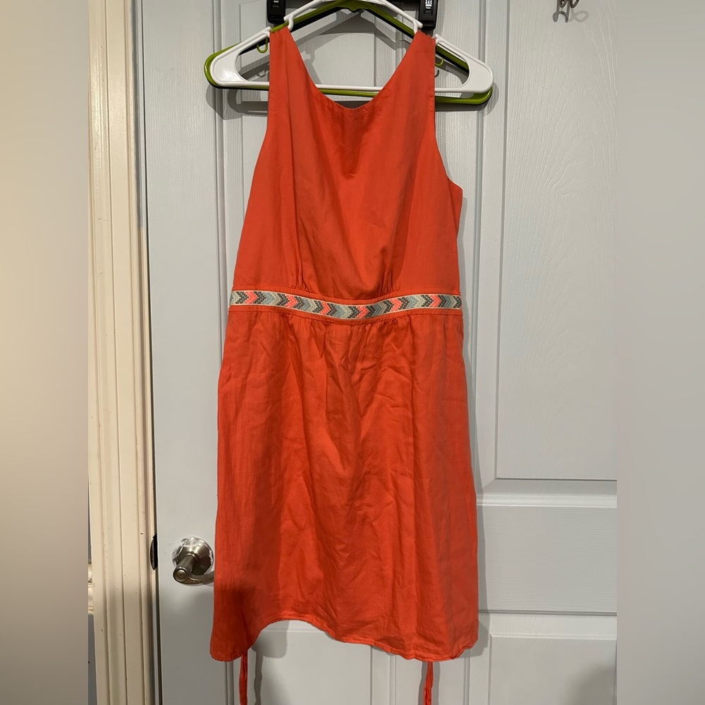 Orange so XL Promod summer dress
